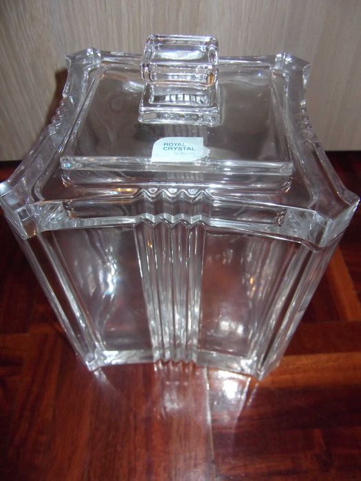 Caixa quadrada colecção/Collection square box-Royal Cristal Atlantis