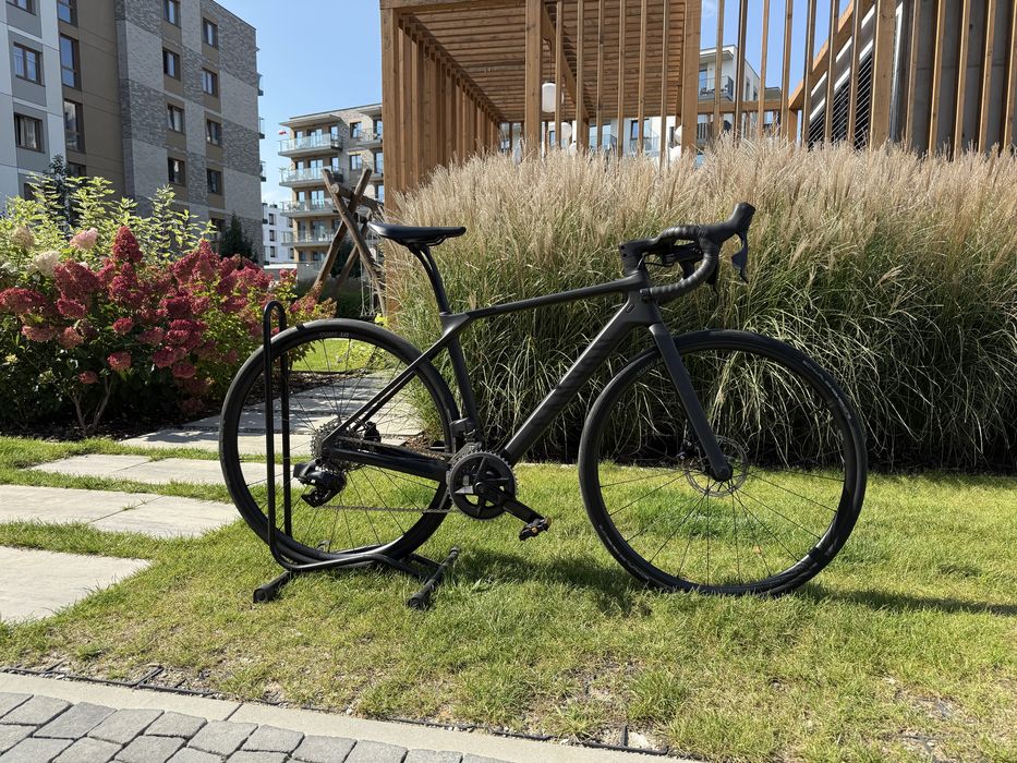 Canyon Endurace CF7 AXS 2024 z pomiarem mocy, rama XS