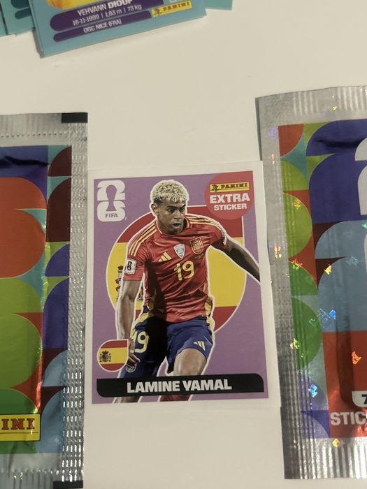 LAMINE YAMAL cromo extra world cup 2026