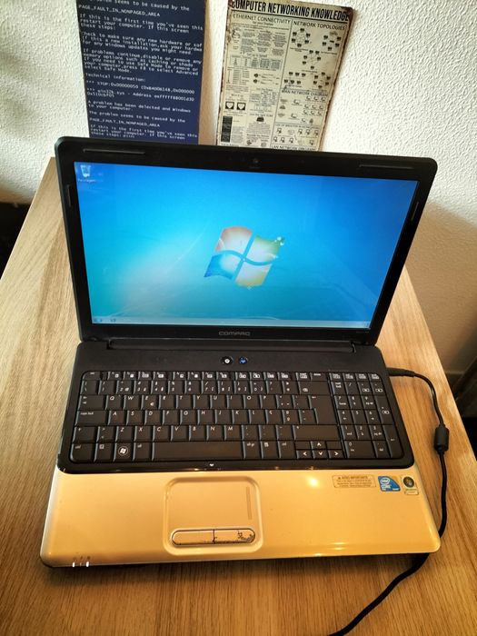 Compaq CQ61 Computer + 240 GB SSD64738279297411121