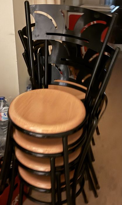 Cadeiras de pastelaria