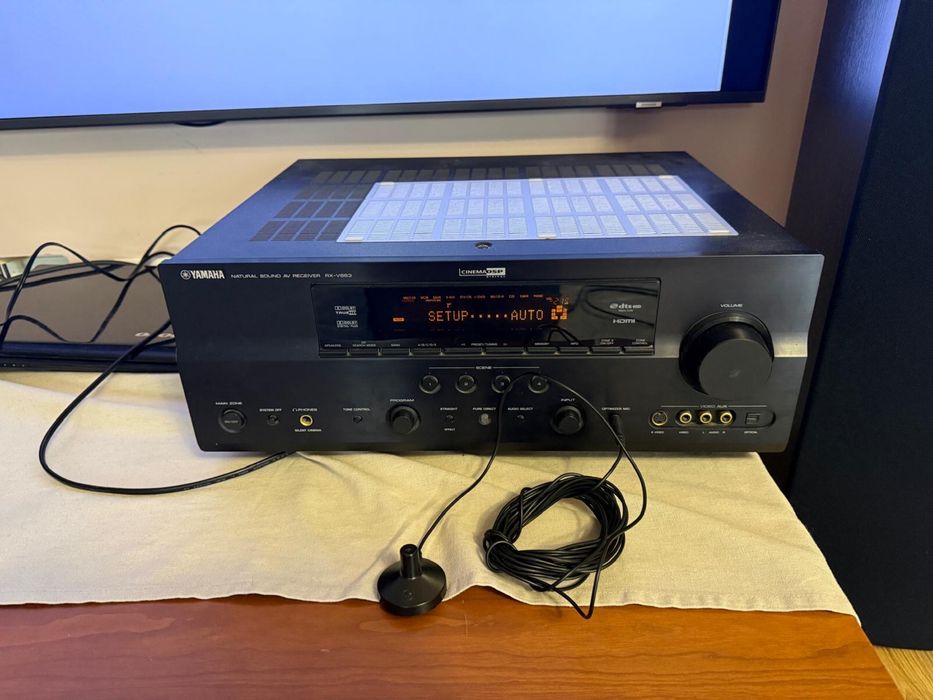 Audio sistema KEF Q35 e Yamaha