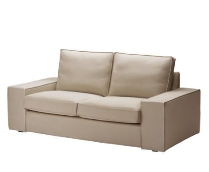 Ikea kivik sofy pokrycie dwuosobwej sofy  w kolorze DONSBO bezowy.
