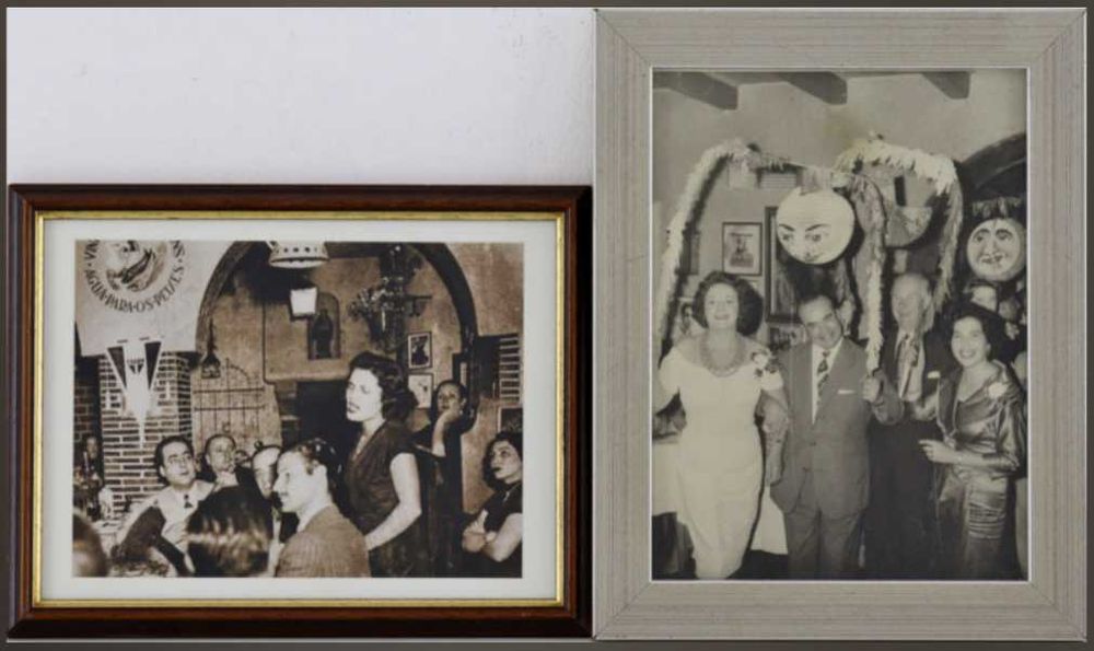 Fotografias antigas de Raul Solnado, Eusébio, Omar e Madalena Iglesias