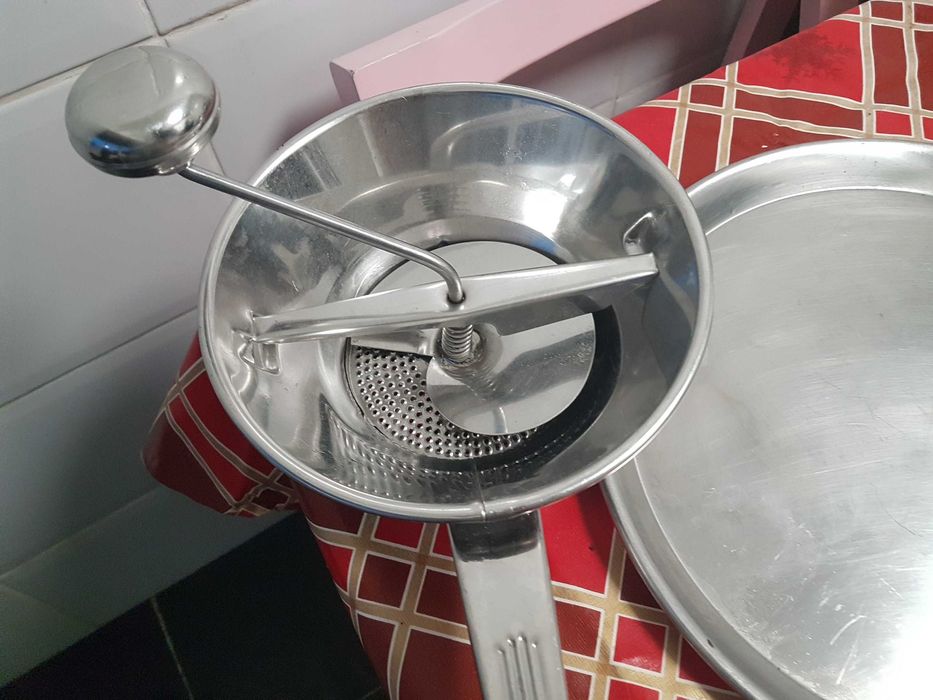 Conjunto 9 pecas conzinha em inox e alumínio