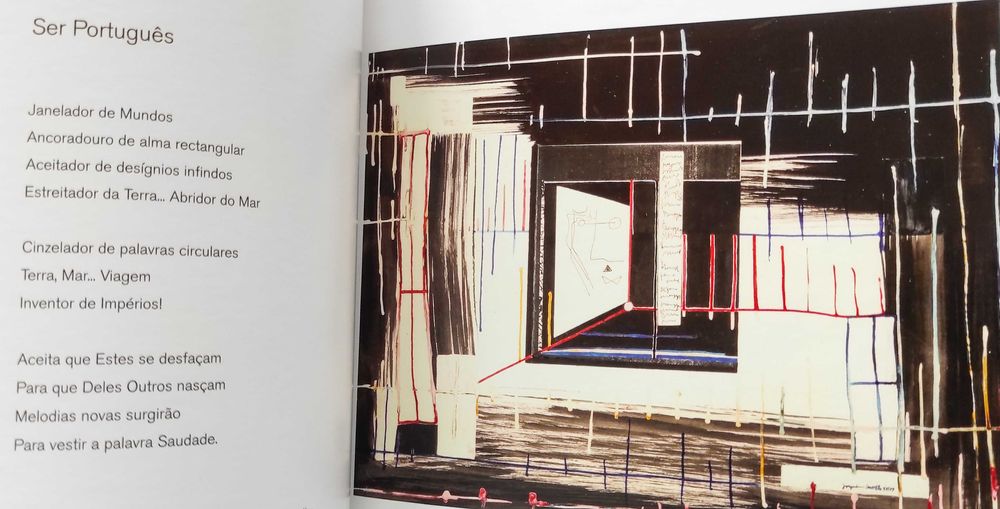 Um olhar sobre mensagem de Fernando Pessoa, Joaquim Carvalho - pintura