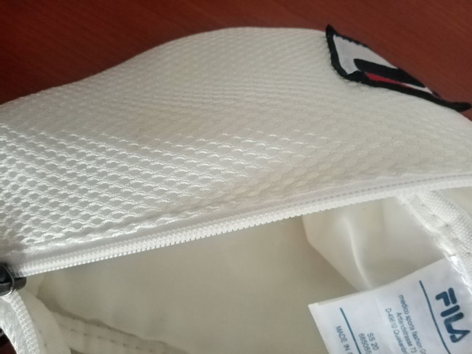 Bolsa branca cintura Fila (original)