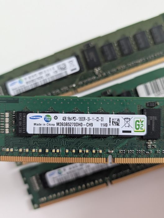 Оперативна пам'ять Samsung DDR3 4GB 4шт.