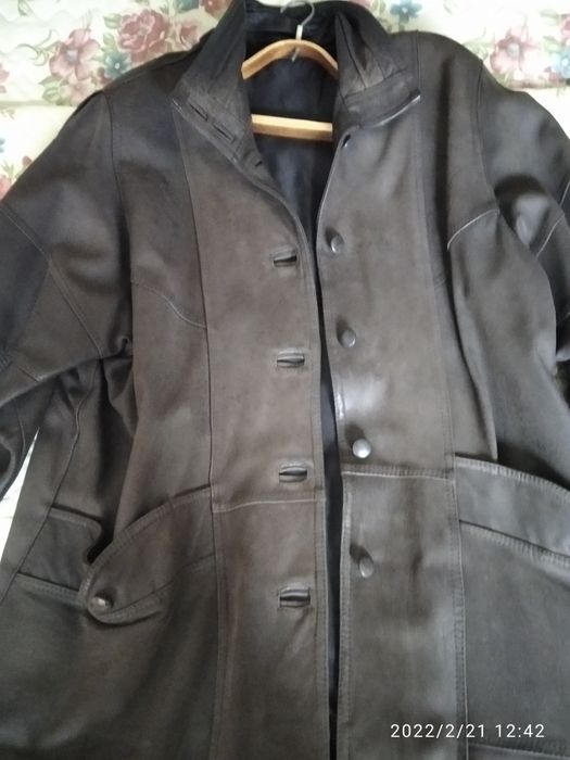 Куртка Шкіряна Куртка нубук
