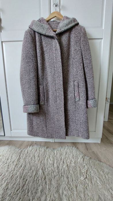 Płaszcz wełniany rozm.44.