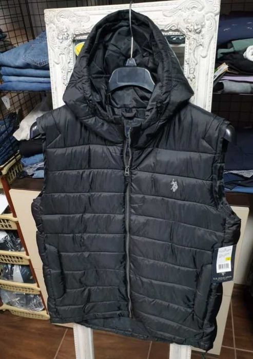 чоловіча стьобана жилетка від бренду U.S. Polo Assn оригінал М