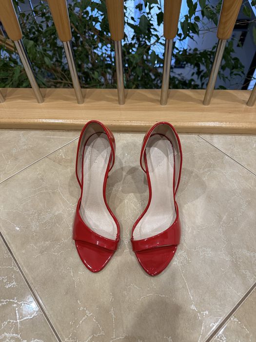 Buty/ szpilki czerwone