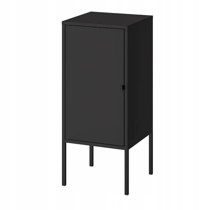 Szafka metalowa Ikea czarna