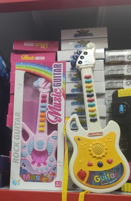 Muzyczna gitara zabawka dla dzieci