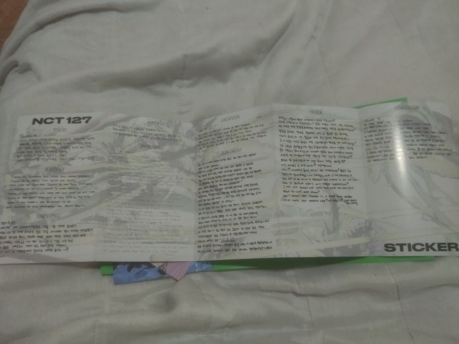 Album Kpop ; Nct127 - Sticker