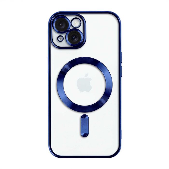 Etui do Iphone 13/14/15 Plus Pro Max Magsafe Plecki Obudowa Niebieski