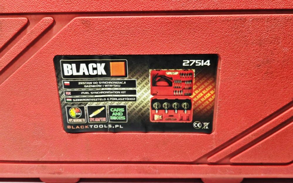Wakuometr do synchronizacji gaźników black 27514