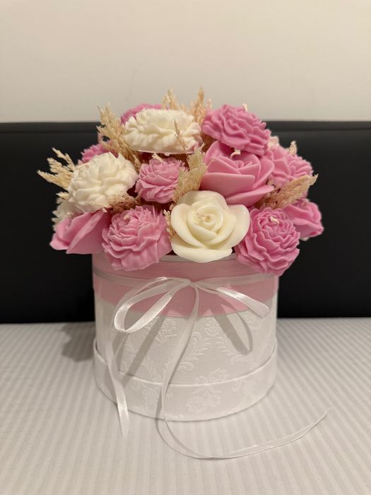 Bukiet sojowych świec zapachowych