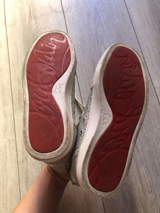 Кеды обувь кросовки хайтопы ботинки  Christian Louboutin 38