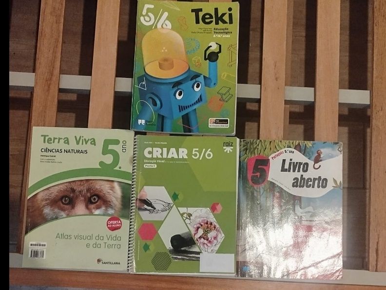 Livros escolares 5º 7º, 8º e 9º ano – bom estado