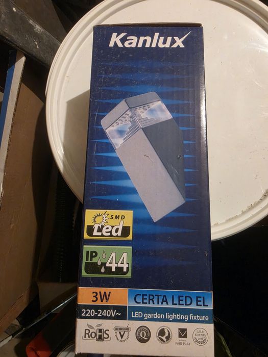 Zestaw 5 sztuk Kanlux Certa Led kinkiet ogrodowy