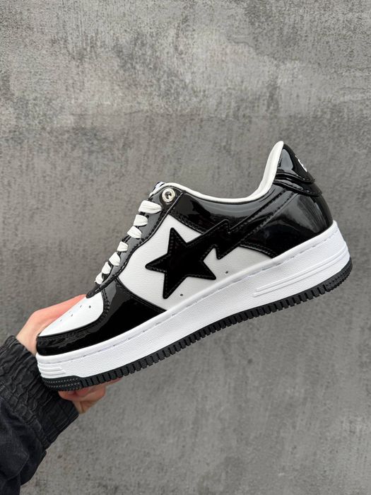 BAPE STA Patent Black