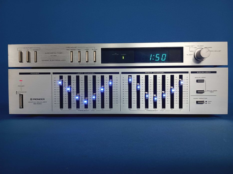 équalizador PIONEER SG-540 "blueline" + DT-510
