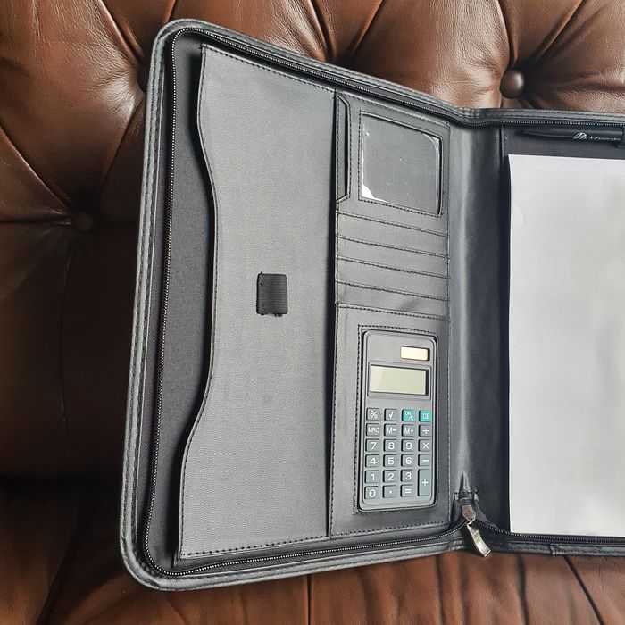 Папка для документів, папка з калькулято, нова