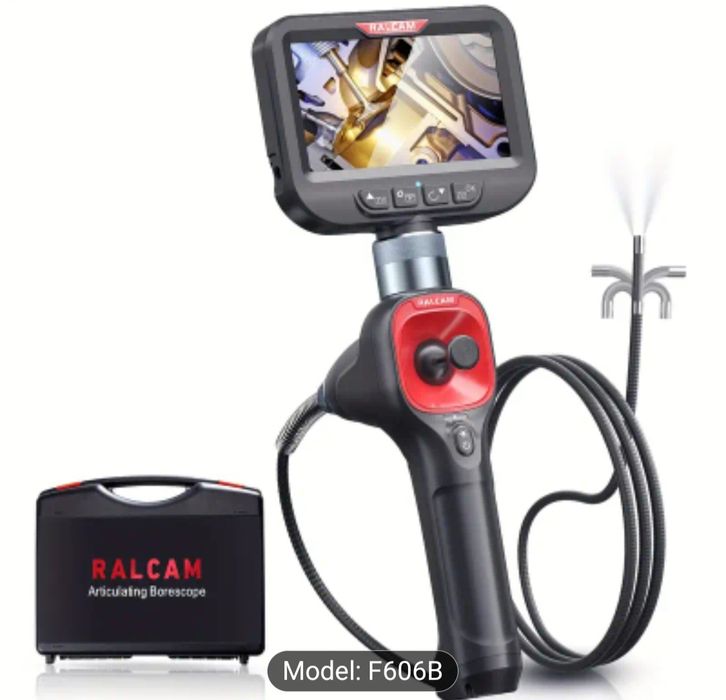 Endoskop Kamera inspekcyjna Ralcam 4-kierunkowa  6mm.