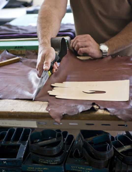 Luvas de condução em pele - NOVAS - Carros Clássicos - Modelo Le Mans