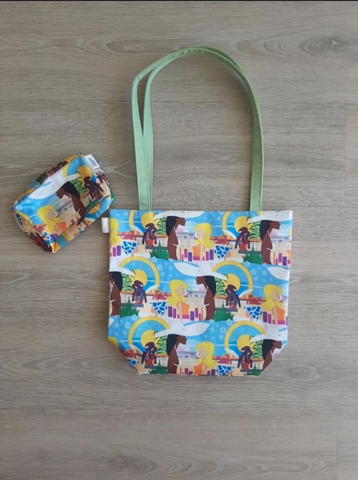 Conjunto mala + bolsa