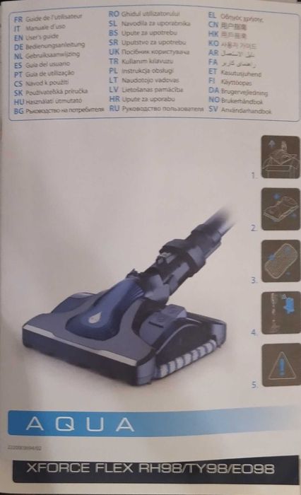 Rowenta X-Force Flex 11.60 Aqua Animal Care