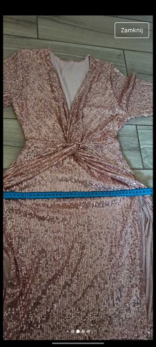 Złota sukienka Hollywood Dreamsl