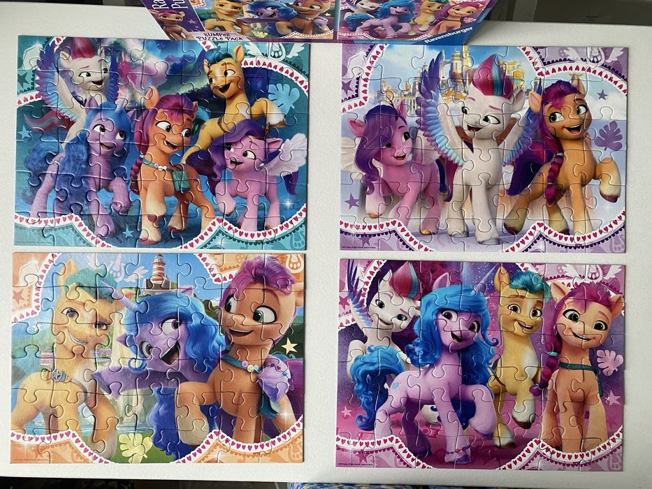 пазлы Trefl  100\60\35 Холодное сердце\My little pony\Принцессы