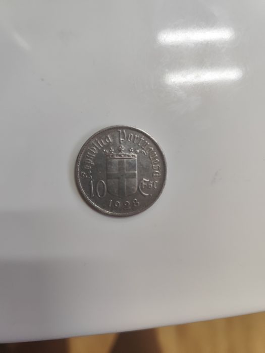 MOEADA RARA batalha de Ourique 10 escudos 1928