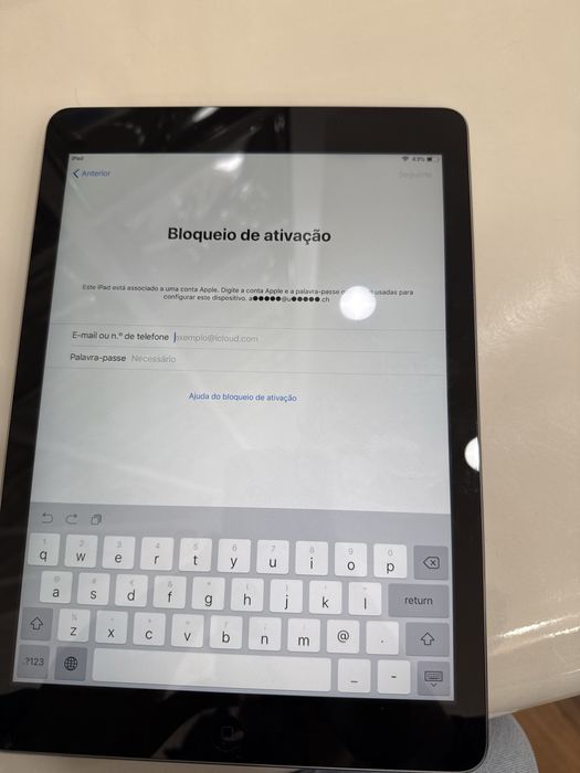 Tablet Apple IPad cinzento 4TB