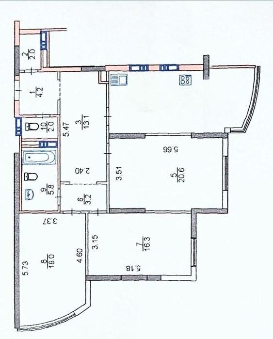 Продаж 3к.квартири з якісним, дорогим ремонтом! Київ.
