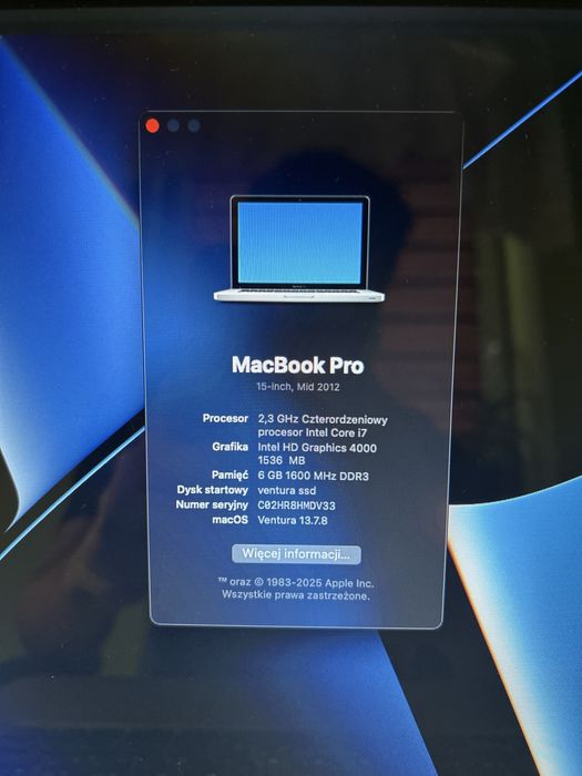 MacBook Pro opis