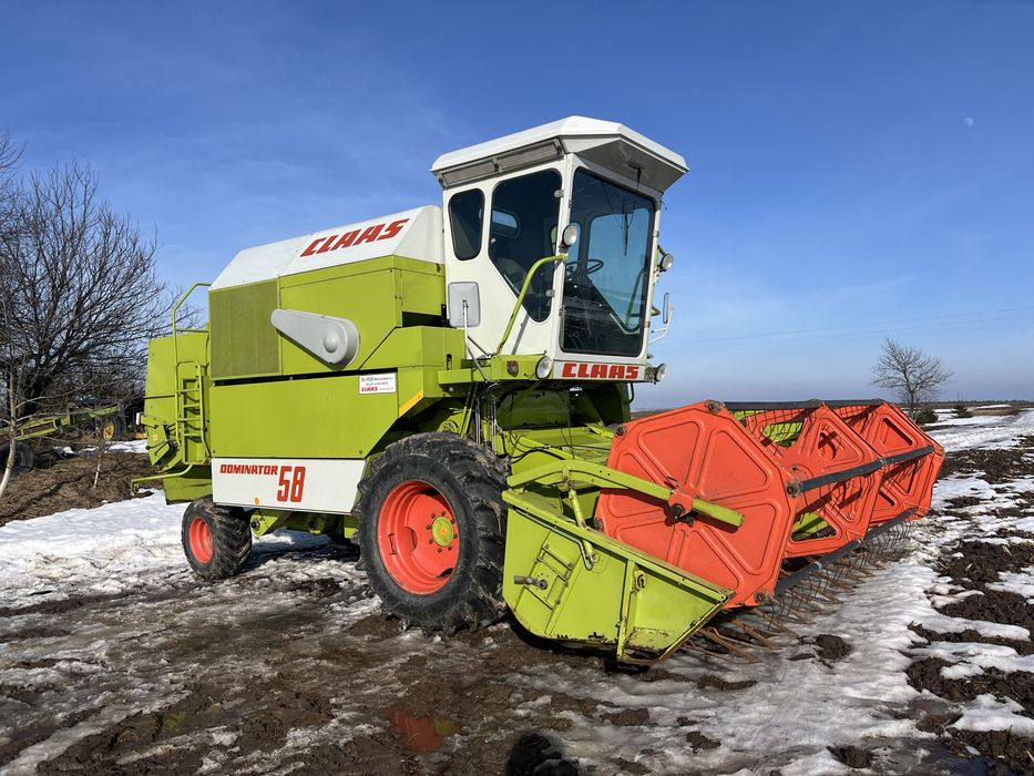 Свіжопривезений Claas Dominator 58 3,6м жатка , гідравлічна вигрузна