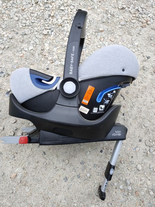 Mega fotelik Britax Romer Premium Line I size + baza obrotowa ISOFIX