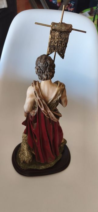 Estátua grande  S. João  49 cm x 20 cm