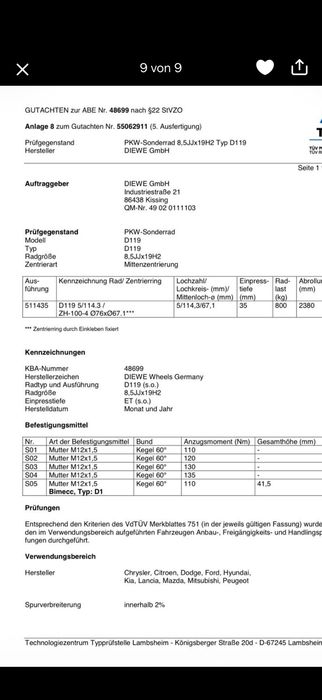 Диски литі легкосплавні 5/114,3r19 8.5j ET 35 dia 64.1 Tesla  Model³