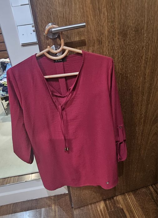 Blusa camisa Túnica com laço