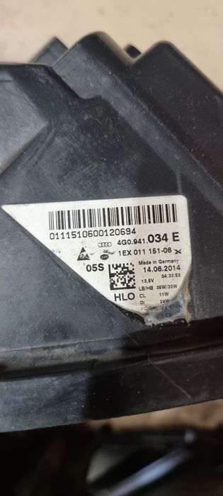 Корпус фары ауди А6 С7 ориг