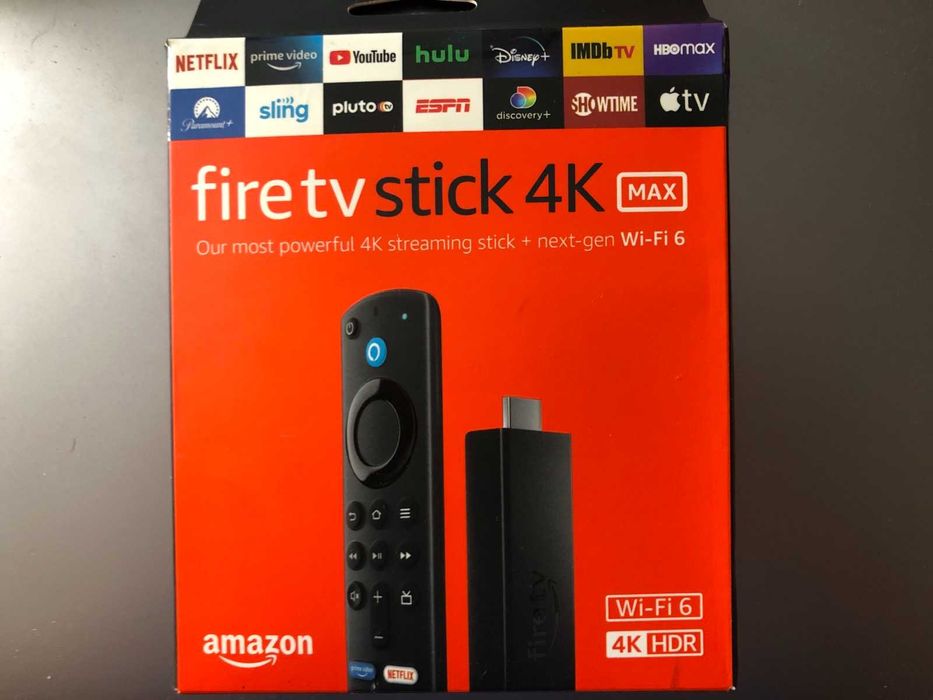 amazon fire tv stick 4k max - купити теле- та відеотехніку - Ціна