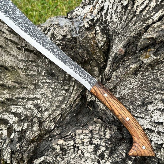 Кований мачете на подарунок "Палаш" (6мм) на подарок мужчине, кукрі