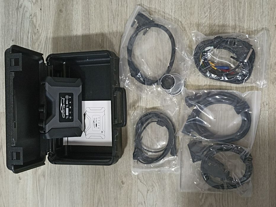 Super MB Pro M6+ V2025.09 Full com acessórios.