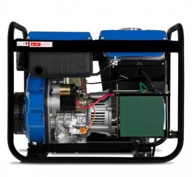 Новий EBERTH Німечіна геніратор 5 кв дізель стартер акумулятор