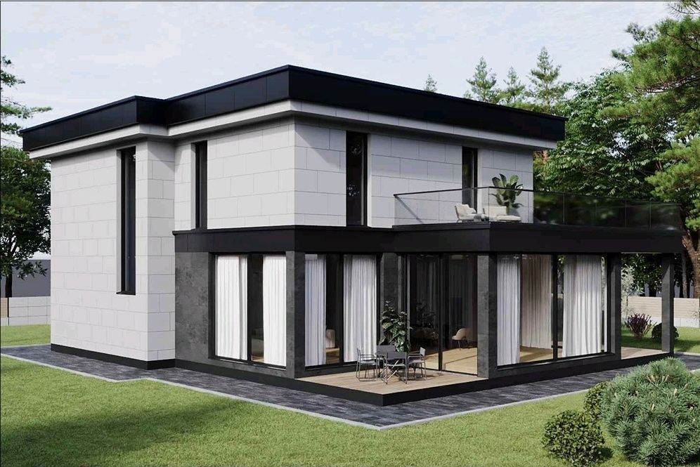 Будинок 290 м2 ліс панорама басейн сауна цоколь містечко с. Ходосівка