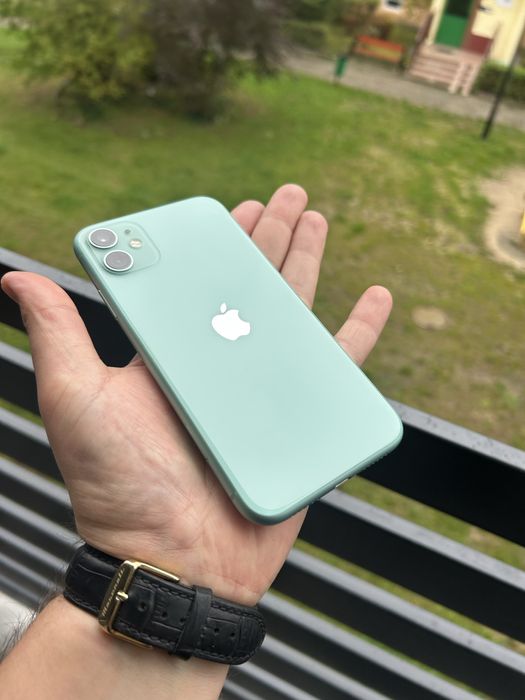 Iphone 11 Green/Bat100%/Jak Nowy/Akc Zalaminowane/Bez Blokad!